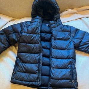Patagonia down jacket great for elementary age boys!
